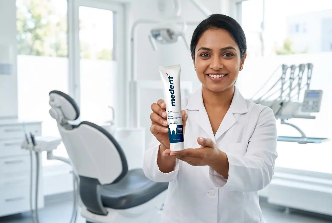 Customer with Medent A.R.T. in the bathroom