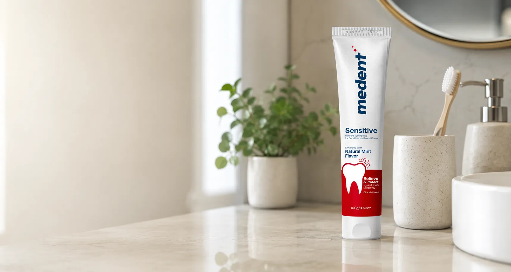Medent Sensitive toothpaste for sensitive teeth